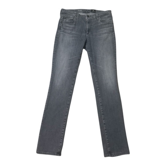 AG Adriano Goldschmied Harper Essential Straight Jeans Grey Wash Size 29 Denim‎ - Picture 2 of 8